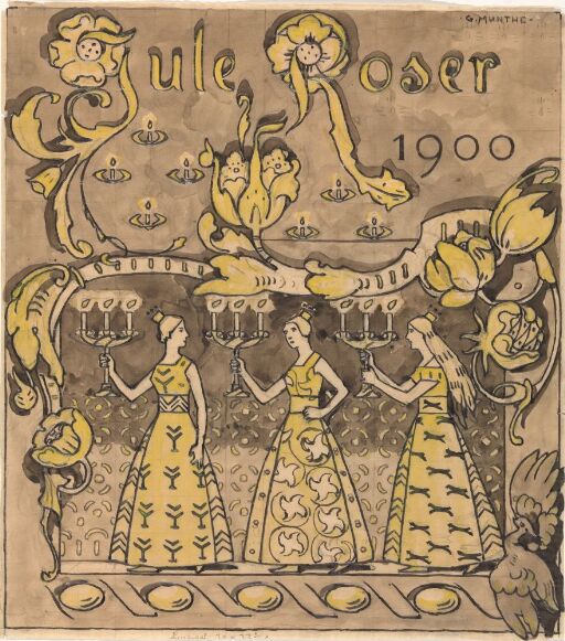 Title page for "Juleroser 1900"