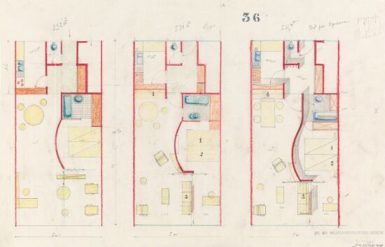 Boligprosjekt for OBOS, møbleringsplaner