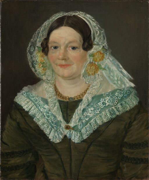 Portrait of Ellen Sophie Richter, b. Bernhoft