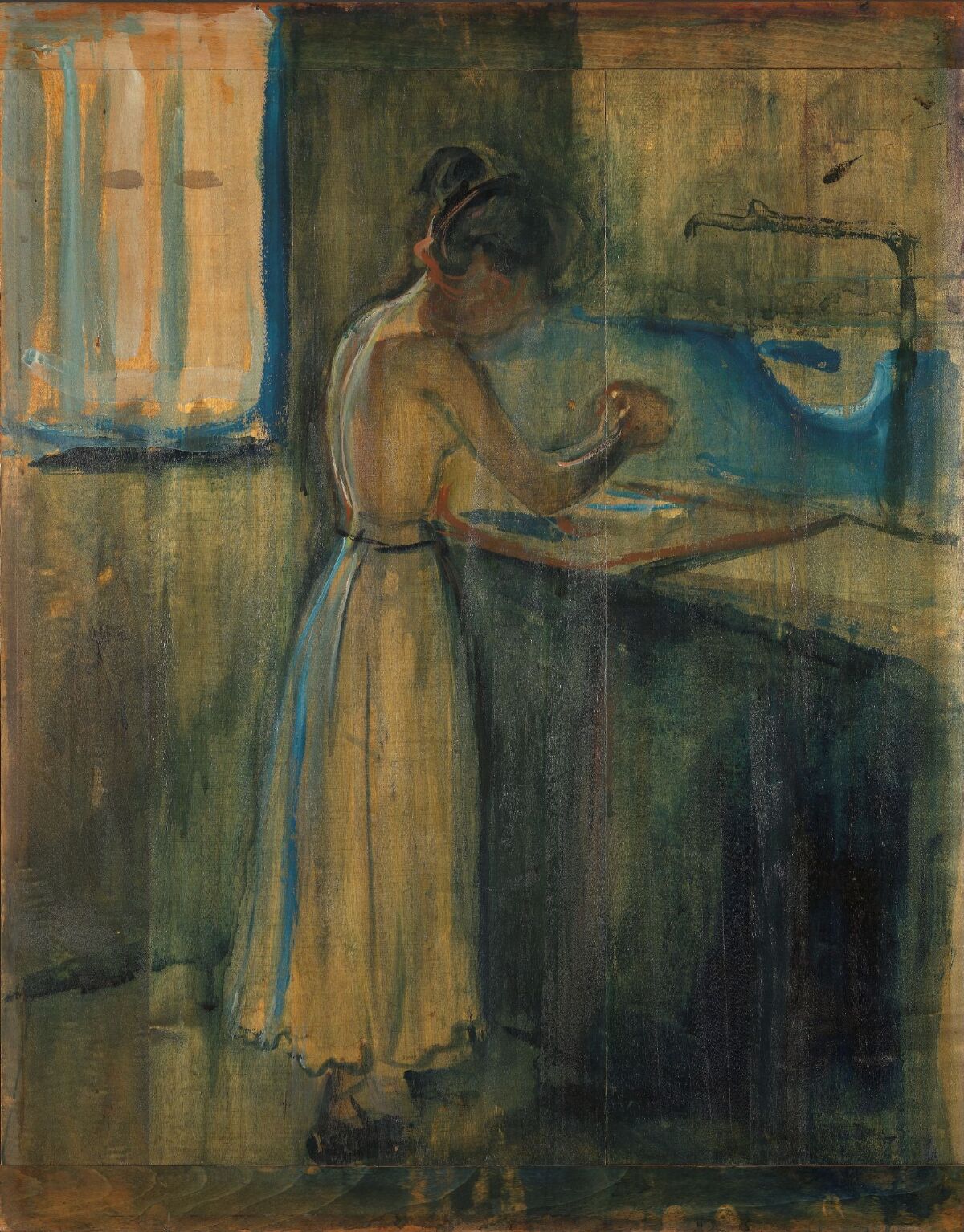 Edvard Munch, Ung kvinne som vasker seg – Nasjonalmuseet – Samlingen