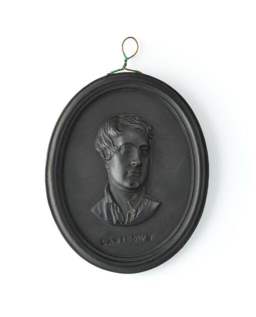 Portrait medallion of Viscount George Granville Lansdowne