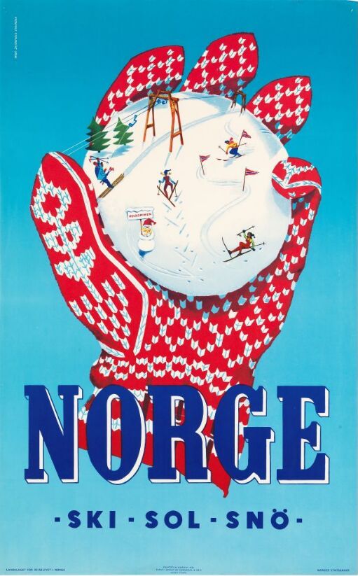 Norge - Ski - Sol - Snö