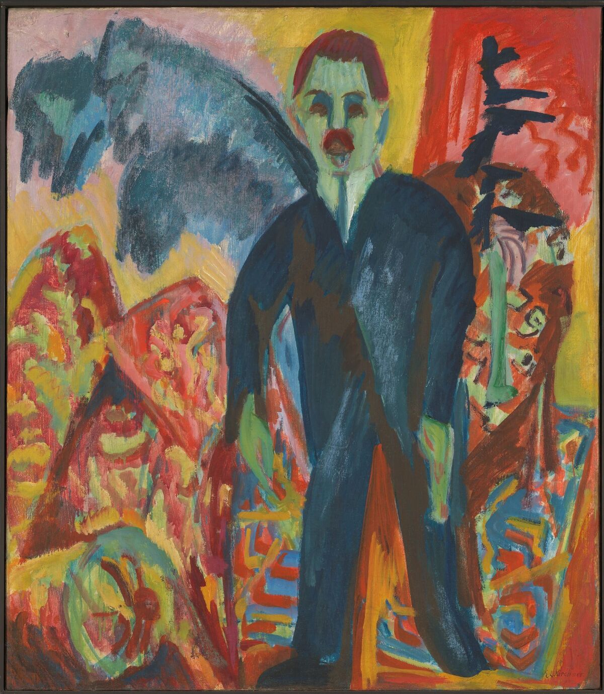Ernst Ludwig Kirchner, Sykepasseren – Nasjonalmuseet – Samlingen