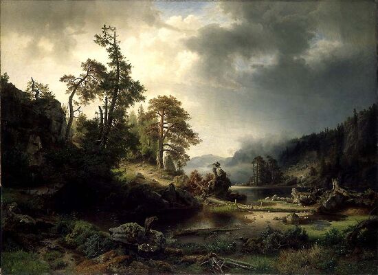 Scenery from Nordmarka