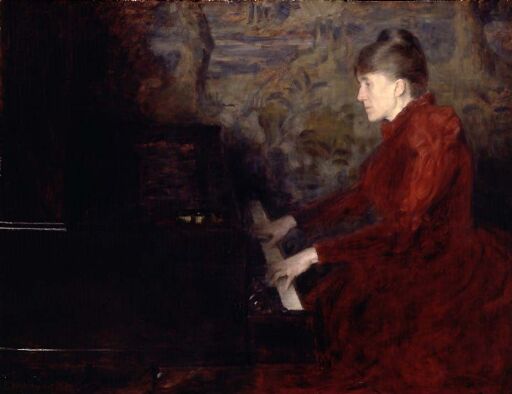 Portrait of the Pianist Erika Nissen