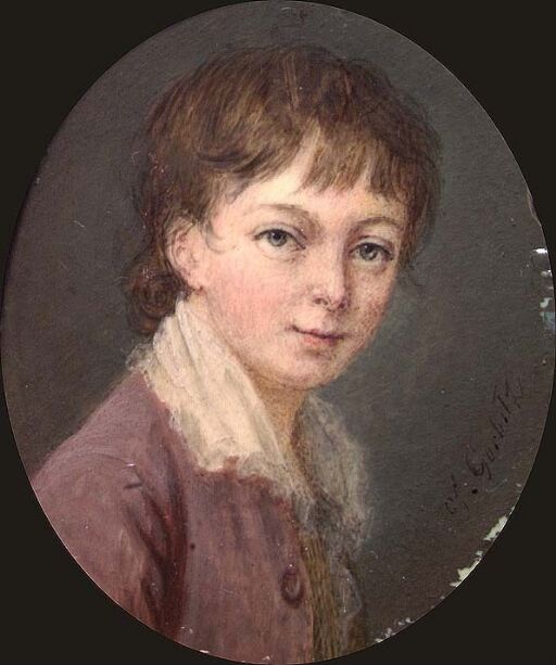Portrett av ung gutt. Kopi