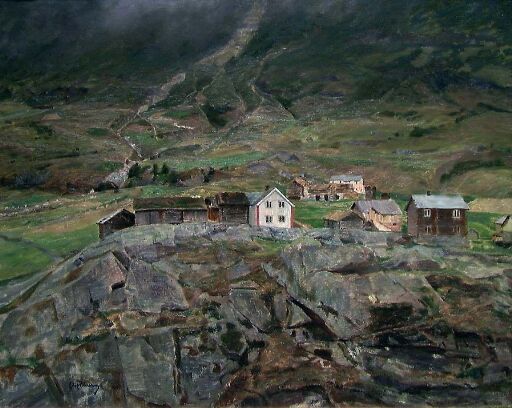 Mountain Farms in Øye in Valdres