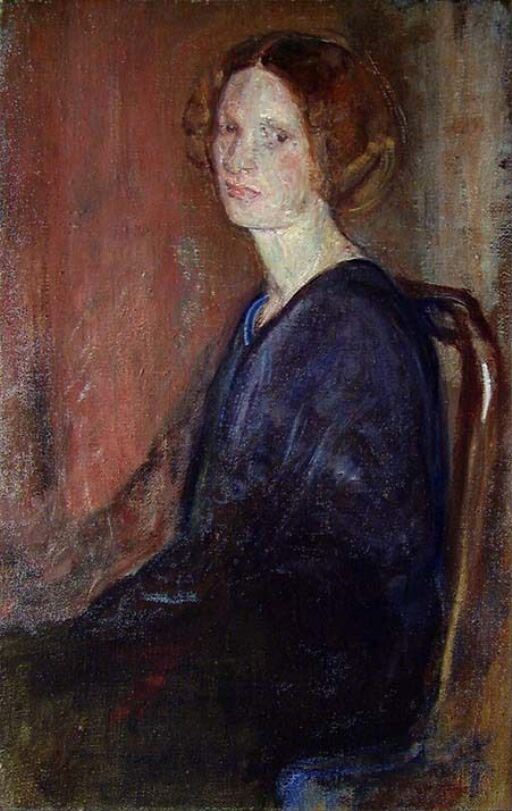 Portrait of Asta Sønderup, the Artist's first Wife