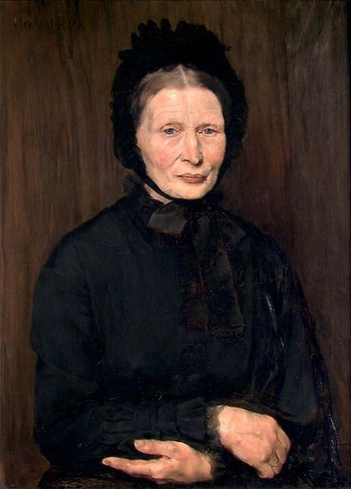 Portrait of Mrs. Fredrikke Gram, b. Stabell