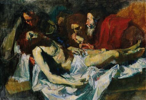 Kristi gravleggelse. Kopi etter Ribera