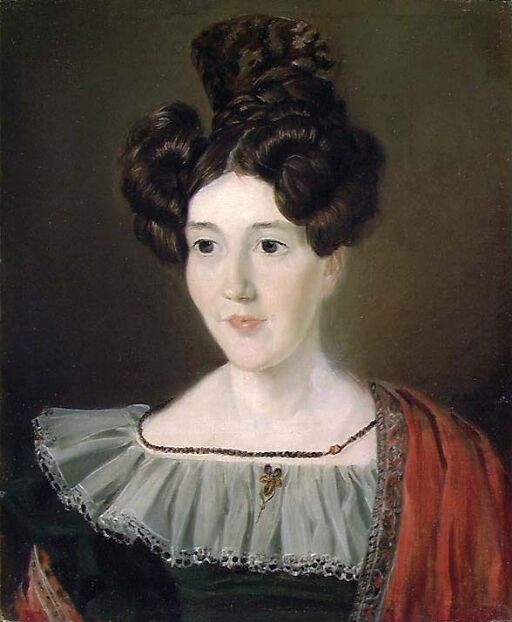 Portrait of Margrethe Zeier, b. Gram