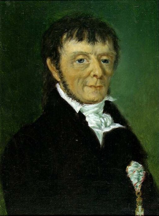 Kunstnerens far Carl Stoltenberg, (Replikk av portrett datert 1826)