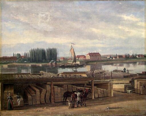 View of the Elbe near Dresden