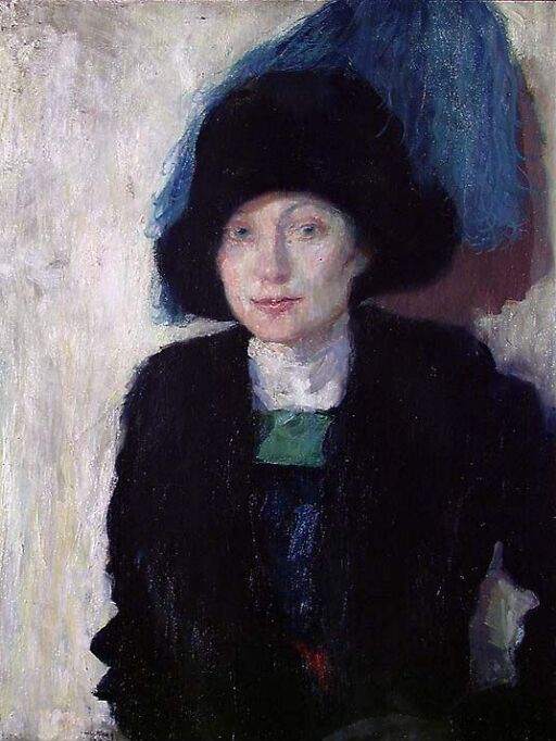 Portrait of Elisabeth Dybwad Knudtzon