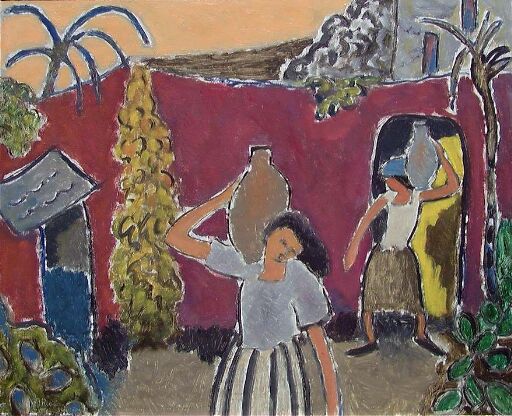 Women with Pitchers in Santa Cappucina