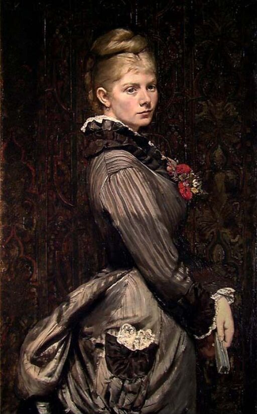 Portrait of Lucy Parr Egeberg, 1876