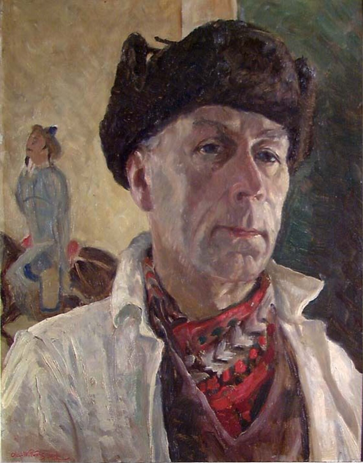 Olaf Willums, et selvportrett