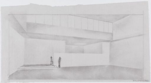 Galleribygg for Sejersted Bødtker, forslag til utforming av overlys