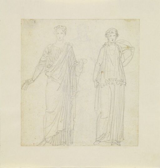 To kvinner i gresk drakt