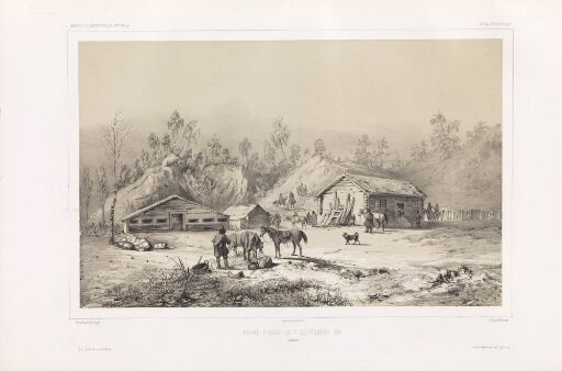 Gård i Sameland den 7. september 1839