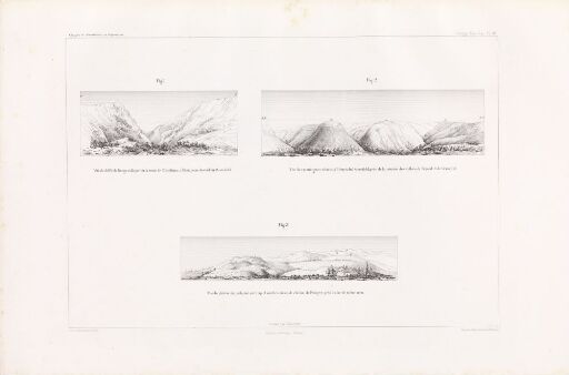 Vues de montagnes formées de différents terrains, en Norwège