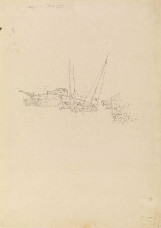 Bateaux dans le port de Wolgast