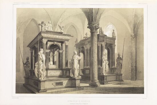 Gravene til Christian III og Fredrik II i Roskilde domkirke