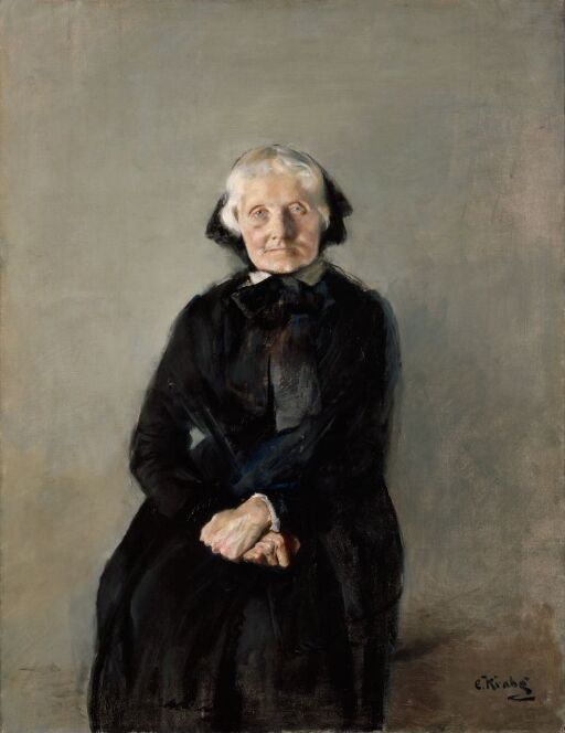 Portrait of Marie Krohg, the Artist's Aunt