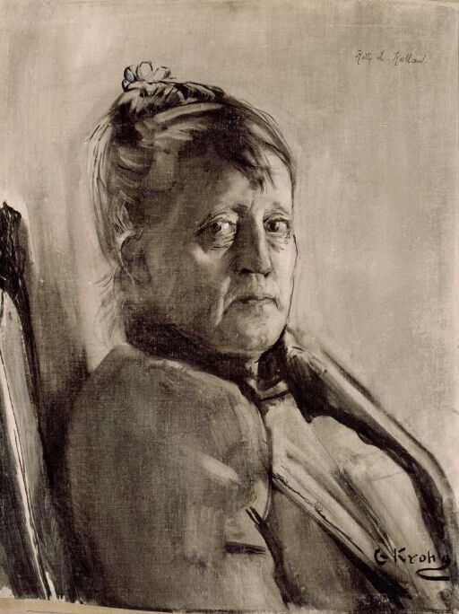 Portrait of the Painter Kitty L. Kielland