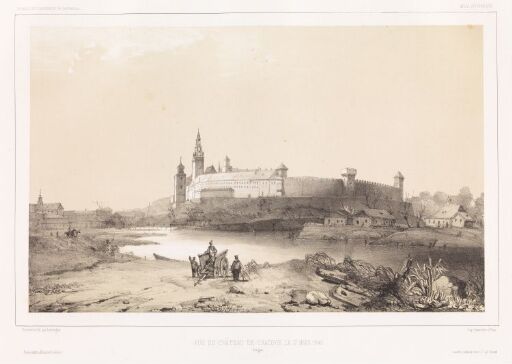 Château de Cracovie, 17. mars 1840 (Polen)