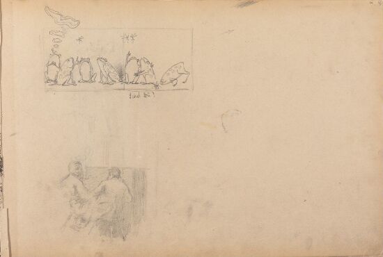 Frosker og mygg; To menn i samtale