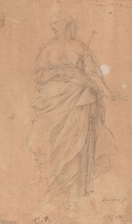 Draped standing Figure of a Woman
