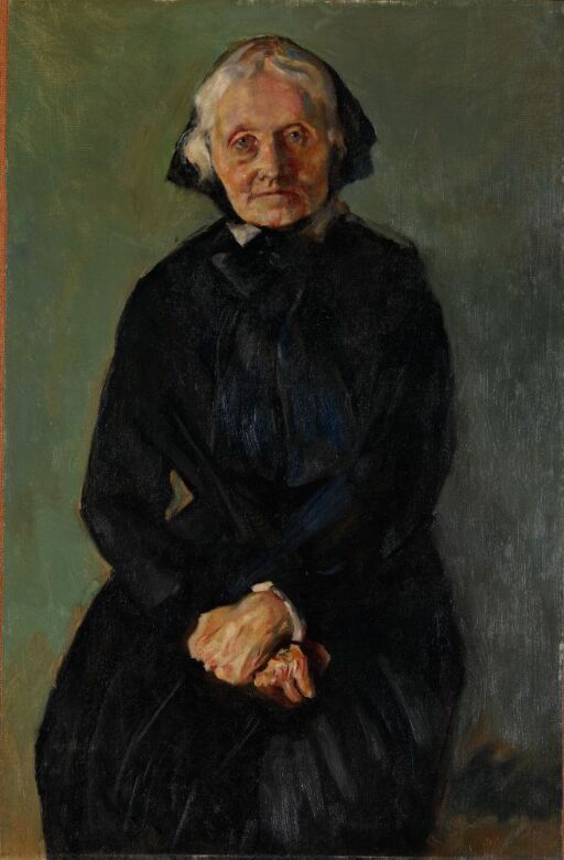 Marie Krohg, kunstnerens tante