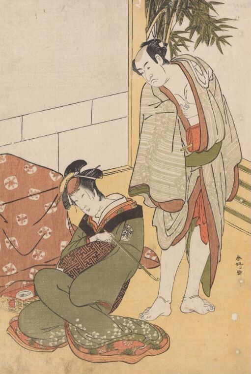 Ickikawa Monnosuke II og Nakayma Tomisaburô I i roller