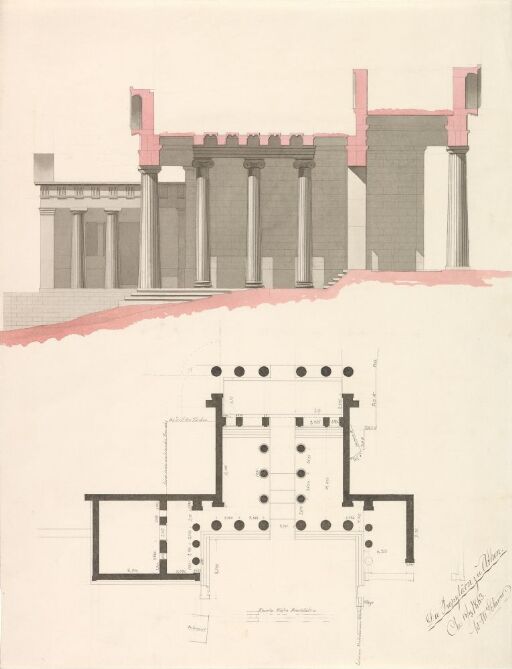 Propyleene på Akropolis