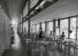 Spisesalen i restaurant på Glomdalsmuseet