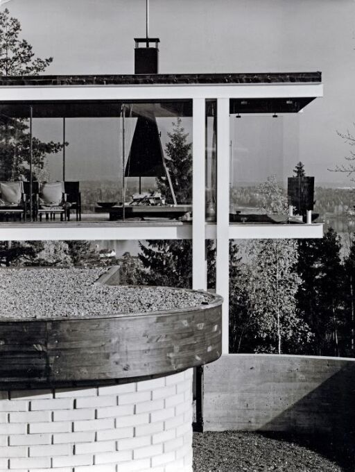 Arkitekt Geir Grungs eget hus på Jongskollen