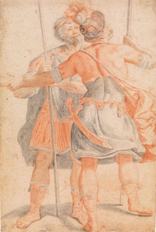 To menn i romersk rustning