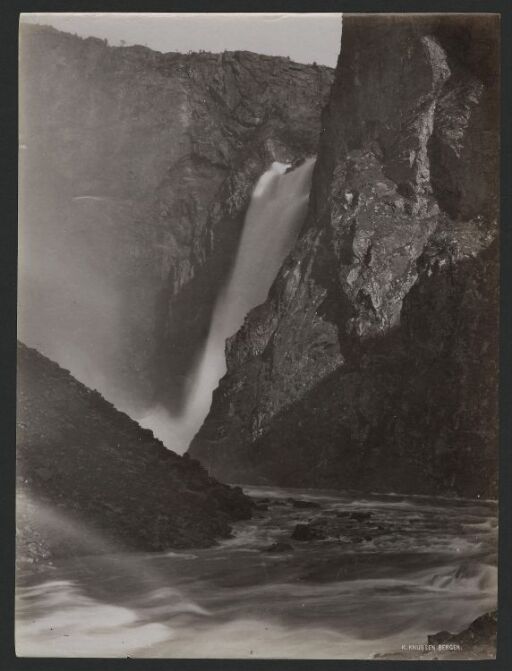 The Vøringsfossen Waterfall in Hardanger