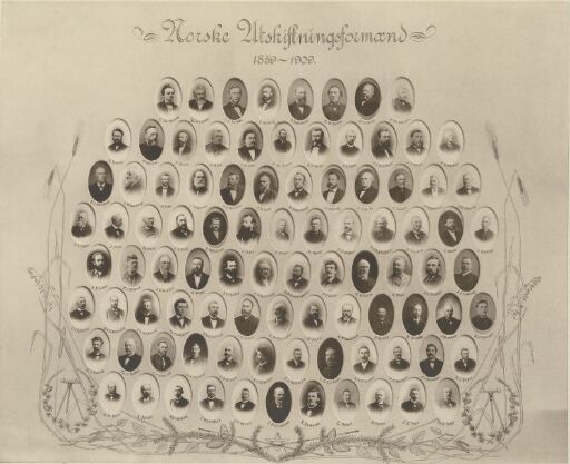 Norske Utskiftningsformænd 1859-1909