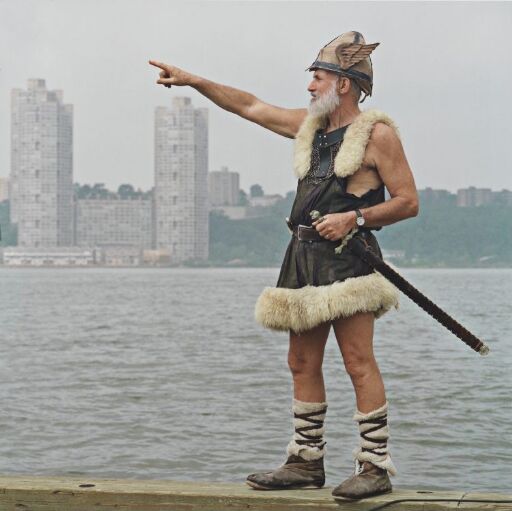 Marty the Viking, New York, 2000