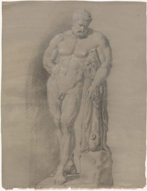 Hercules Farnese, sett forfra