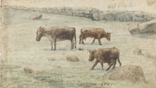 Landscape with Three Cows