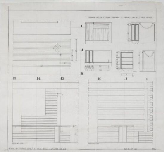 Villa Schreiner. Spisebord.