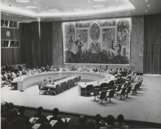 Sikkerhetsrådets sal i FN-bygningen