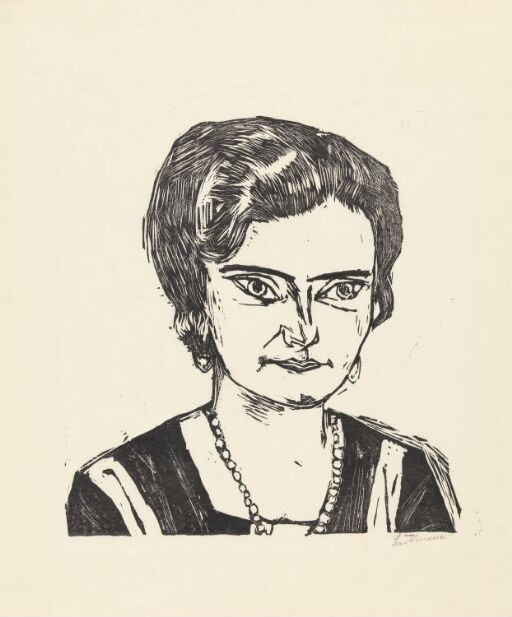 Portrett av "Frau H.M." (Naila)
