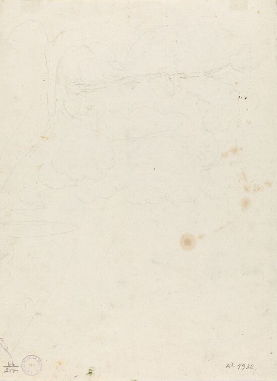 Riss av landskap med trær