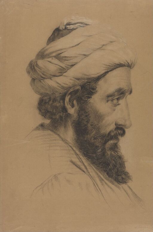 Head of a Man Wearing a Turban