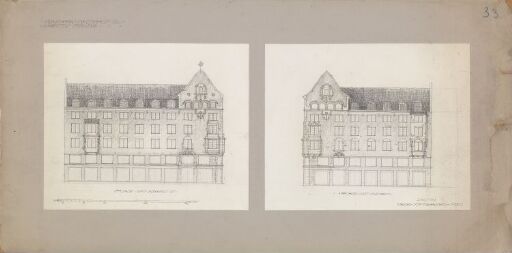 Where the Stift Building Stood. Design for Maritim Building in Kristiania