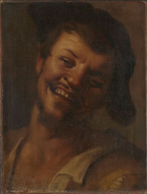 Head of a Laughing Man